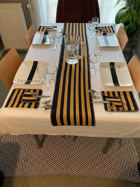 Set de Table en Pagne Tissé